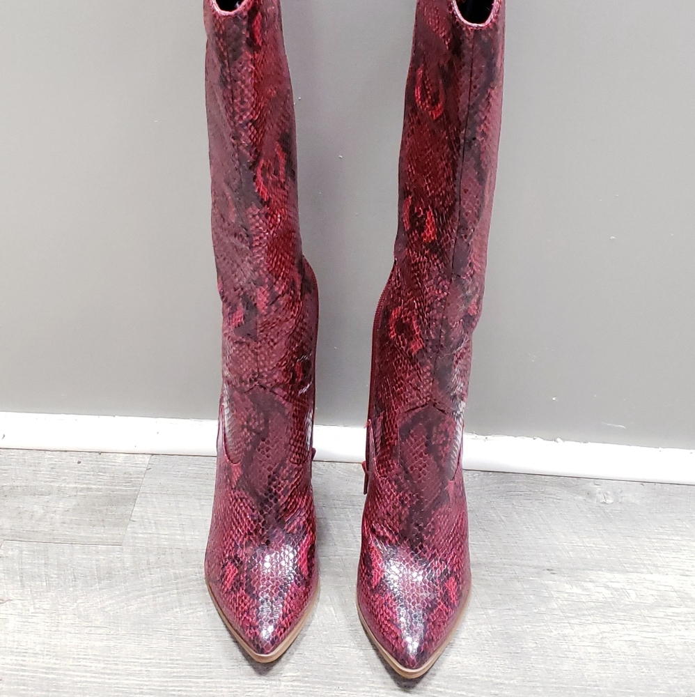🆕️ Jessica Simpson Snakeskin Boots👢Sz 5 M 💰SOLD💰 1/22/23 - Picture 5 of 14
